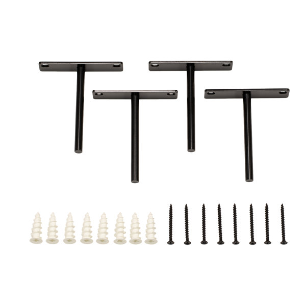 WFX Utility™ Floating Shelf Brackets & Reviews Wayfair